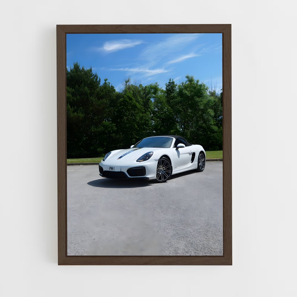 Poster GTS Boxster raffiné – affiche Porsche (vue 5)